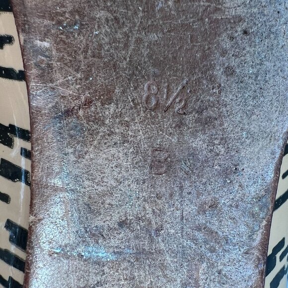 Loeffler Randall Patent Leather Printed Flats Tan Black Pointed Toe Size 8.5 - Picture 16 of 16